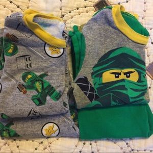 2 sets of Ninjago PJ’s